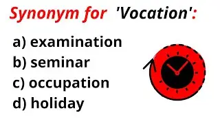 SYNONYM OF GIVEN WORD WITH PRONOUNCIATION |Test your English grammar knowledge. Can you score 10/10?