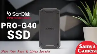 First Look At The Sandisk Professional PRO-G40 SSD