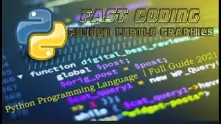 Making a simple python animation using turtle module with using built in function. 2021