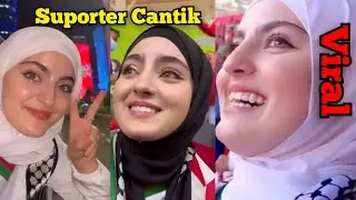 SUPORTER BOLA CANTIK VIRAL FIFA WORLD CUP QATAR 2022