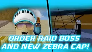 HOW TO SPAWN LAW/ORDER RAID BOSS AND GET THE ZEBRA HAT IN BLOX FRUITS UPDATE 10 !
