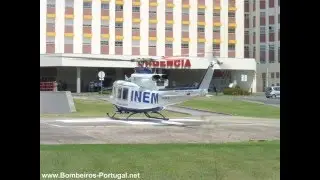 Heli Inem A Aterrar nos HUCS