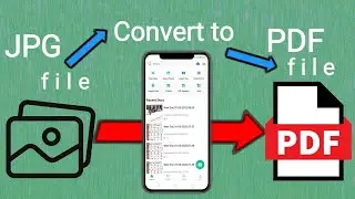 How to convert JPG file into PDF file in Phone || Converte multiple file to pdf pack ||