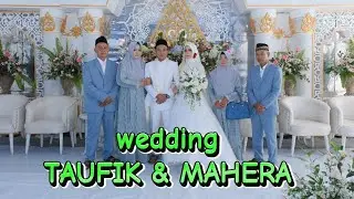 vidio mengandung bawang #live wedding taufik & mahera