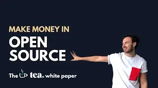 Open source monetization with tea.xyz