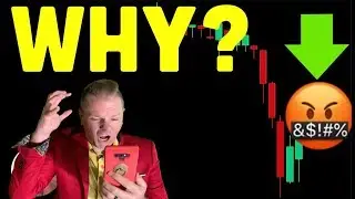WHY IS BITCOIN TANKING - THE TRUTH (btc crypto live news price prediction analysis today ta 2020