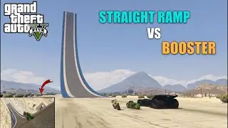 GTA 5 : Vigilante, Oppressor and Shotaro VS Straight Ramp | squro gamer