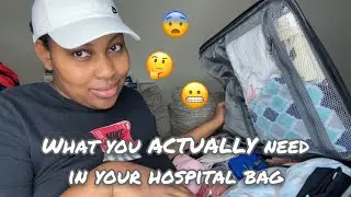 What’s In My Hospital Bag | What you ACTUALLY need | Baby # 2! #pregnancyjourney