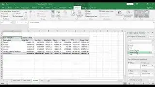 Pivot Table   Arranging Data in Pivot Table