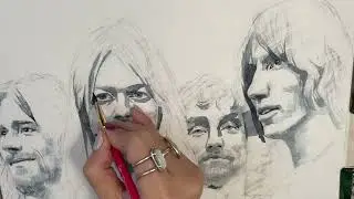Watercolor portraits - Part one.