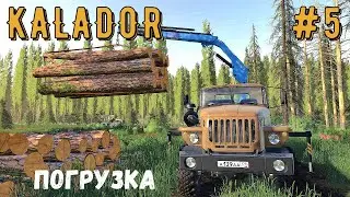 FS 19 - Logging. Bought a URAL with a crane. Selling timber - KALADOR farmer lumberjack #5