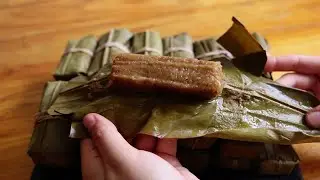 外面十几1份的黄粑总是吃不过瘾，今天自己在家做，一次吃个过瘾