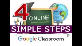 4  EASY STEPS: GOOGLE CLASSROOM TUTORIAL 1
