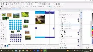 Learn CorelDraw | Master Page | How to insert page number in CorelDraw | Desktop for Master Page