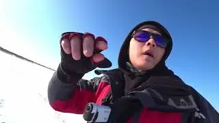 Щука клюет прям под ногами!