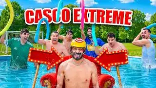 ⛑️ CHALLENGE *EXTREME* HELMET in the POOL! 💦