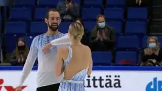Ashley CAIN-GRIBBLE / Timothy LEDUC Short Program CS Finlandia Trophy 2021