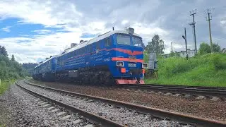 тэп70бс 0239 037,038 сортавала москва и 3м62у 0064