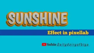 How to Create 3D Effect In Pixellab || 100% EDITABLE TEXT EFFECT  