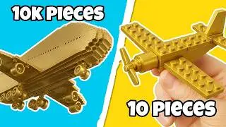 I Built the World’s Biggest LEGO Plane