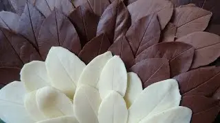 Шоколадные листочки своими руками ♡ Nika Life