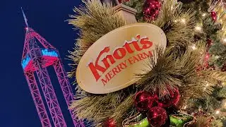 Knott's Merry Farm Christmas Tree Lighting | 2023 Full Show