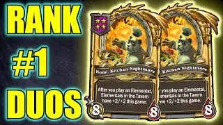 Even my Teammate wants me to play NOMIS ~ NA Duos Hearthstone