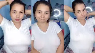 Bigo live transparan baju putih montok besar ‼️, cewek cantik hot viral 
