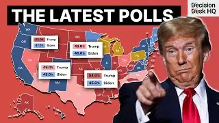 The 2024 Electoral College Map Based on Current Polling Averages