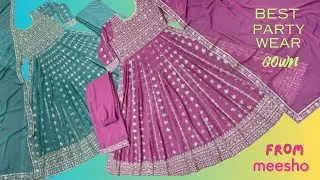 Best Party wear gown from meesho