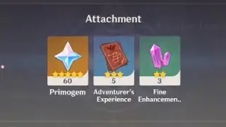 كود جديد سارع واحصل على جائزتك 60 برايمو جم Genshin lmpact كنشن امباكت