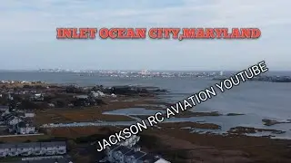 INLET VIEW AT OCEAN CITY, MARYLAND #ocean #dji #drone