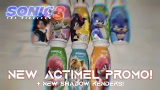 ACTIMEL PROMOS + SHADOW RENDERS - SONIC MOVIE 3 NEWS
