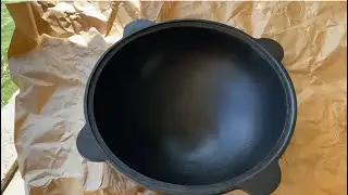 Я купил ЧУГУННЫЙ КАЗАН !!! На маркетплейсе )