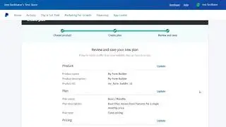 Create Subscription Plans on PayPal