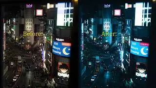 How I Edit Street Photos In A Cyberpunk Style