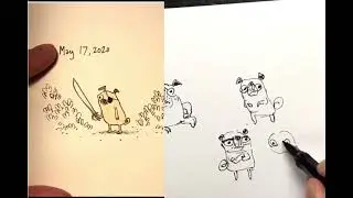 LIVE drawing with Julián Nariño and Graham Annable- May 17, 2020