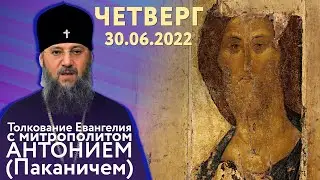 Толкование Евангелия с митрополитом Антонием (Паканичем). Петров пост. Четверг, 30 июня 2022 года