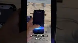 Google Pixel 9- All The New Gemini Voices #pixel9 #pixel9pro
