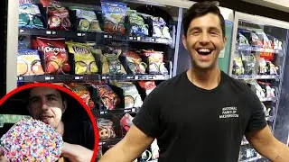 EATING ONLY FROM VENDING MACHINES FOR 24HRS!!