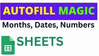 AUTOFILL with Google Sheets [ in 90 Seconds ]