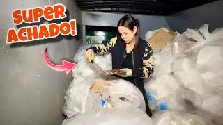 Dumpster diving! Mais um achado bom!