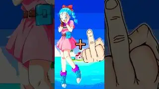 Dragonball🐲 Characters in Middle🖕🏻 Finger mode 