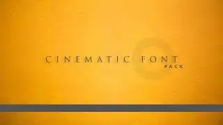 Top 25 Cinematic font pack free download | Best Cinematic Fonts | free font