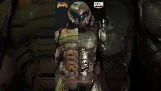 Doom Slayer in the last three games | DOOM: The Dark Ages