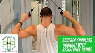 Resistance Band Workout For Shoulders (Build STRENGTH and MUSCLE)