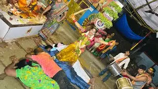 Rakesh Bonam Anna sigam at university yellamma Temple | Rakesh Bonam Dance | Bonalu 2023