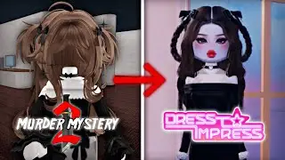 СОЗДАЮ ЮТУБЕРОВ ПО ММ2 В Dress To Impress