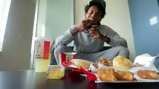 kfc chicken tender mukbang!