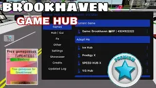 Brookhaven Script OP Get Premium HUB | GameHub | Hydrogen,Fluxus,Arceus x Mobile